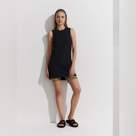 NWT Varley Caleta Dress in Black Size XL
